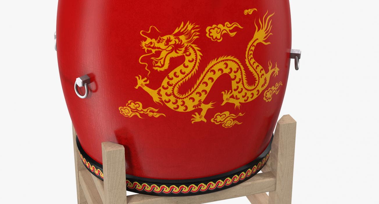 Chinese Drum 3D