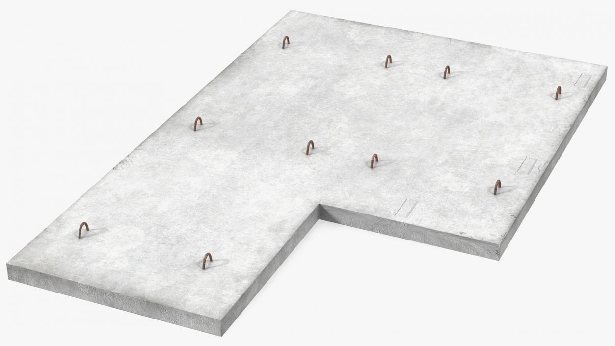 3D Precast Floor Slab model