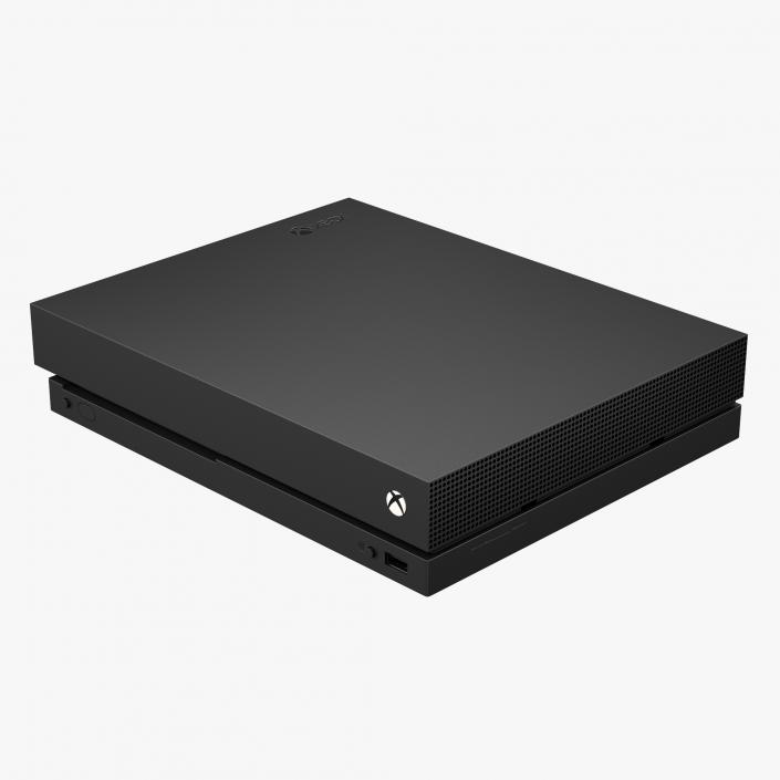 3D model Microsoft Xbox One X