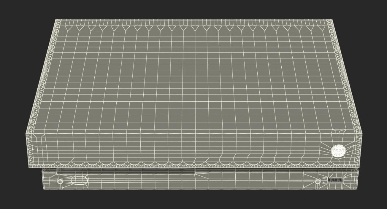 3D model Microsoft Xbox One X