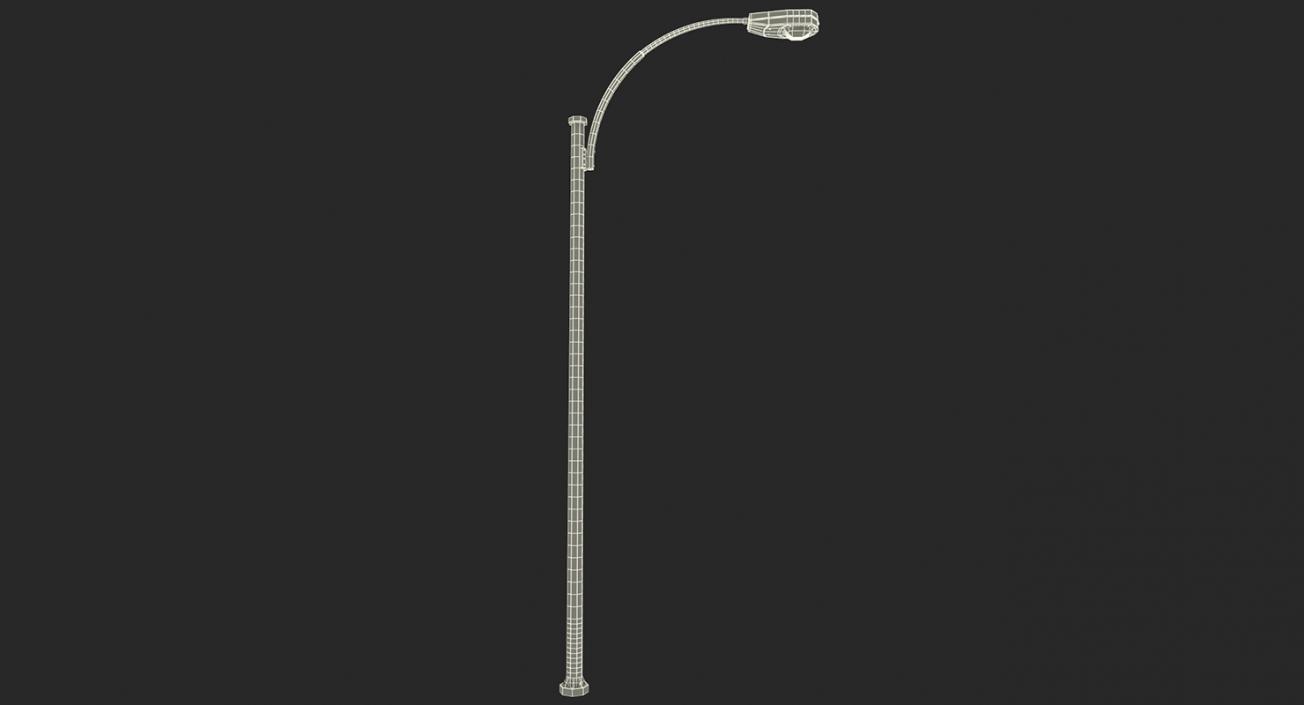 3D model Street Lamps Collection 2