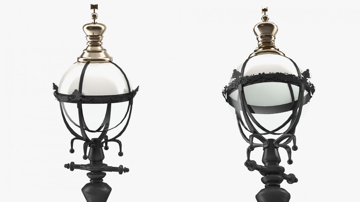 3D model Street Lamps Collection 2