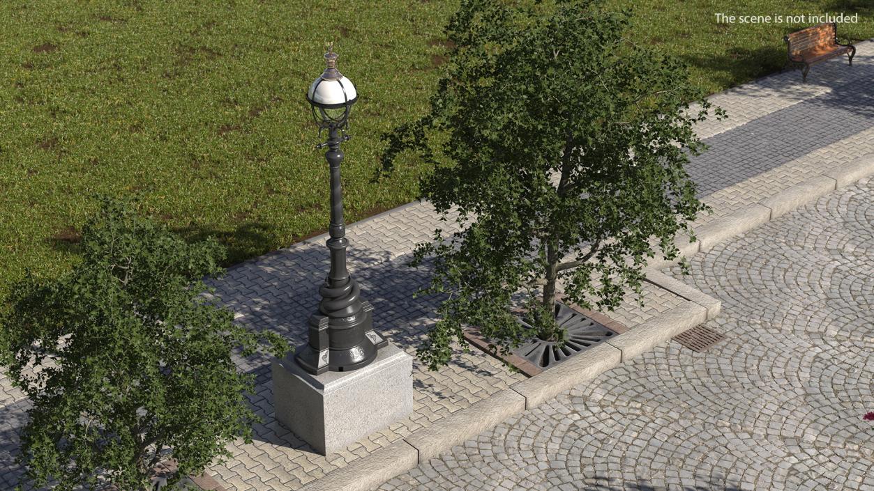 3D model Street Lamps Collection 2