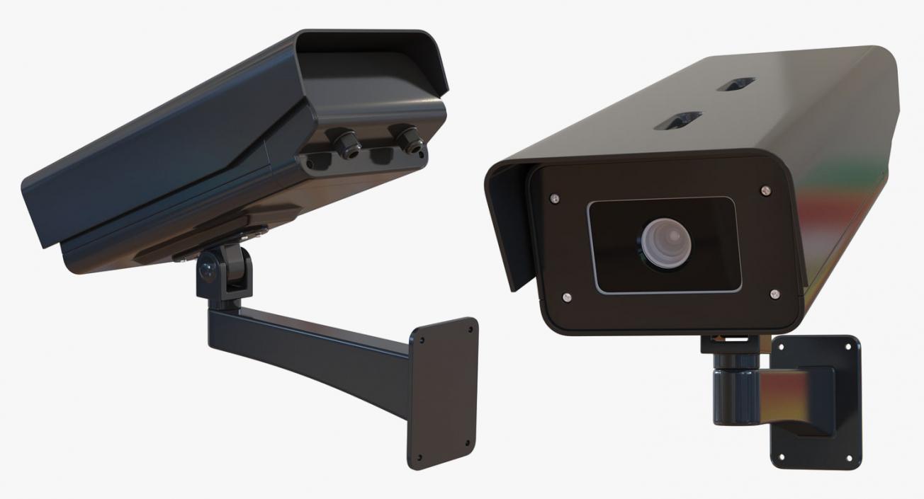 3D model CCTV Cameras Collection 3