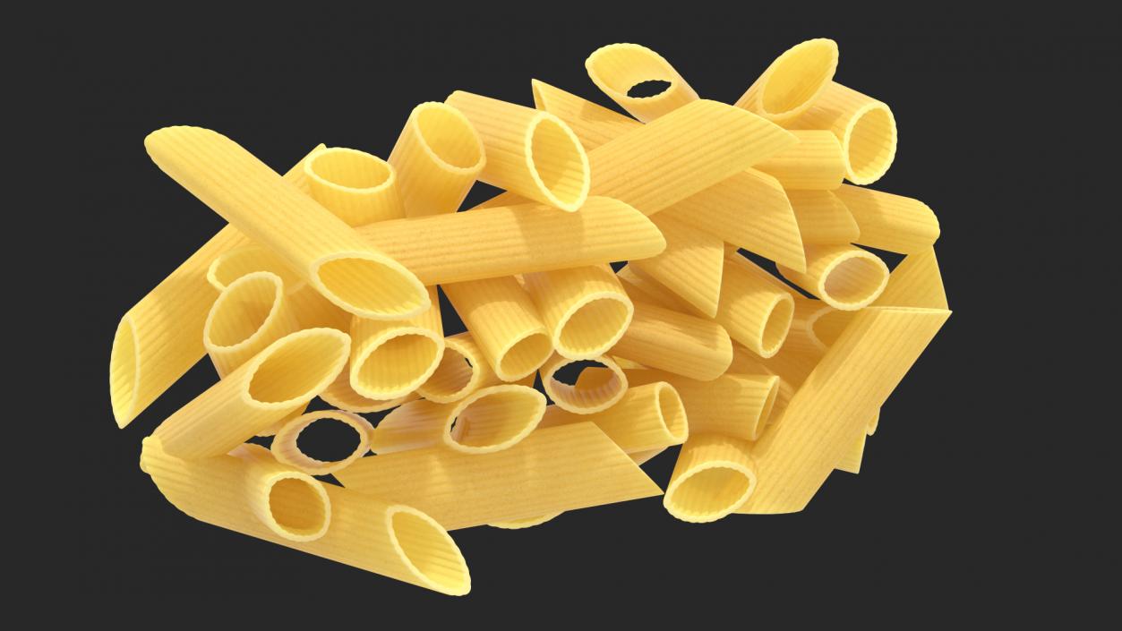 Dry Pasta Boxes Set 3D model