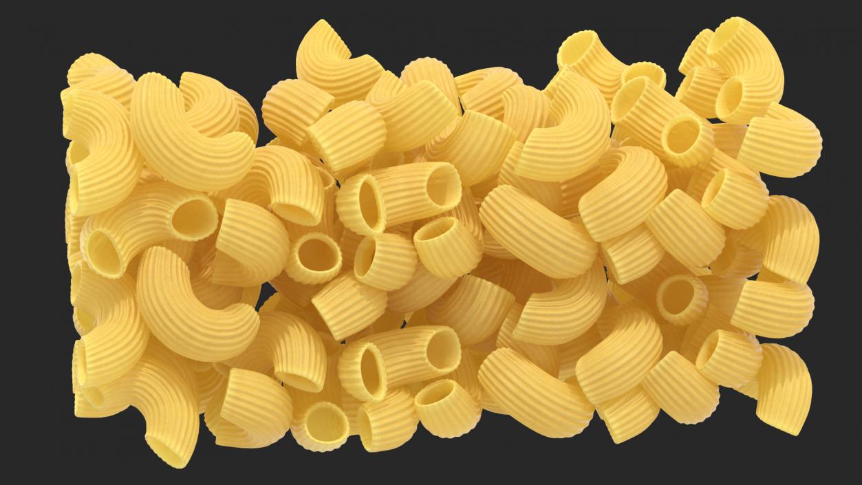 Dry Pasta Boxes Set 3D model