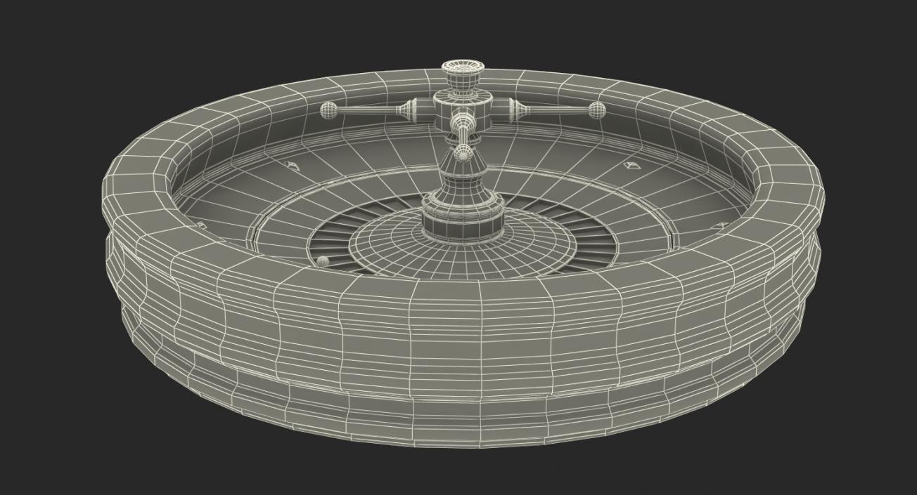 Roulette Wheel 3D model