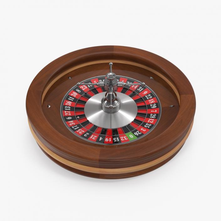 Roulette Wheel 3D model