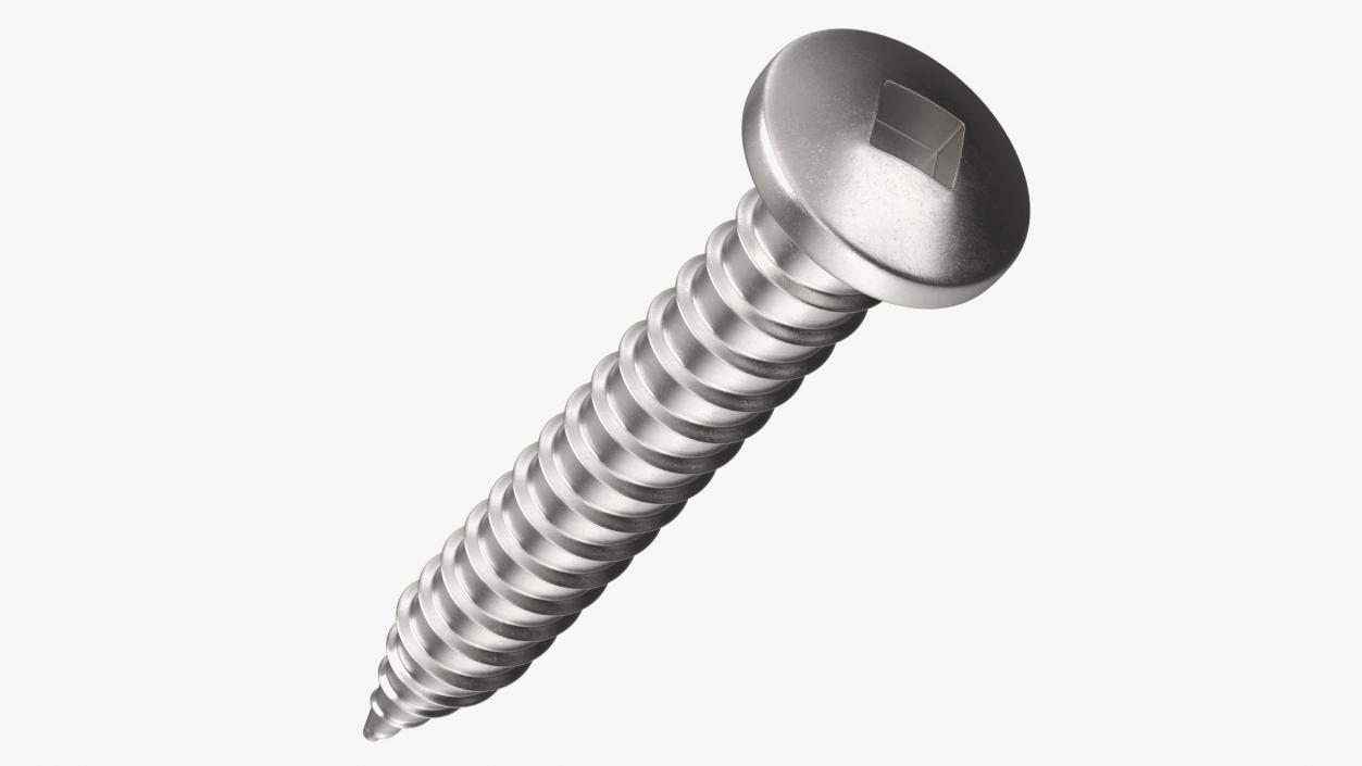 3D model Metal Screws Collection 2