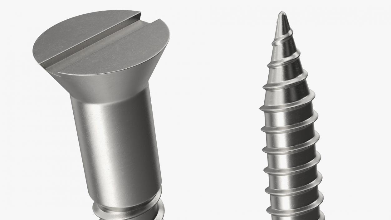 3D model Metal Screws Collection 2