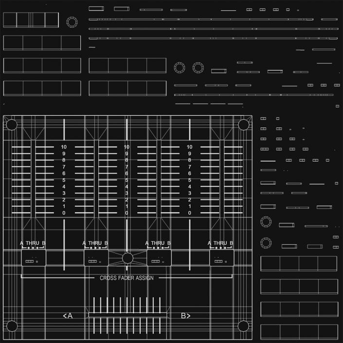 3D Digital DJ Mixer