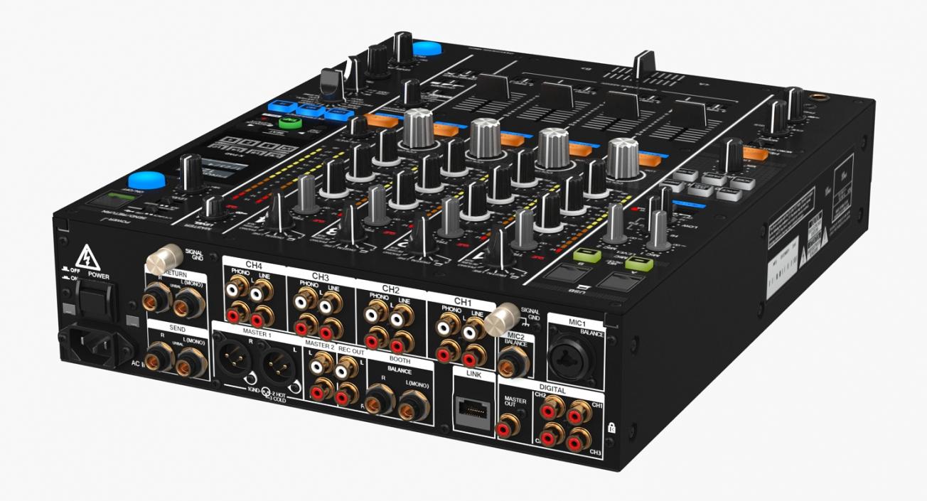 3D Digital DJ Mixer