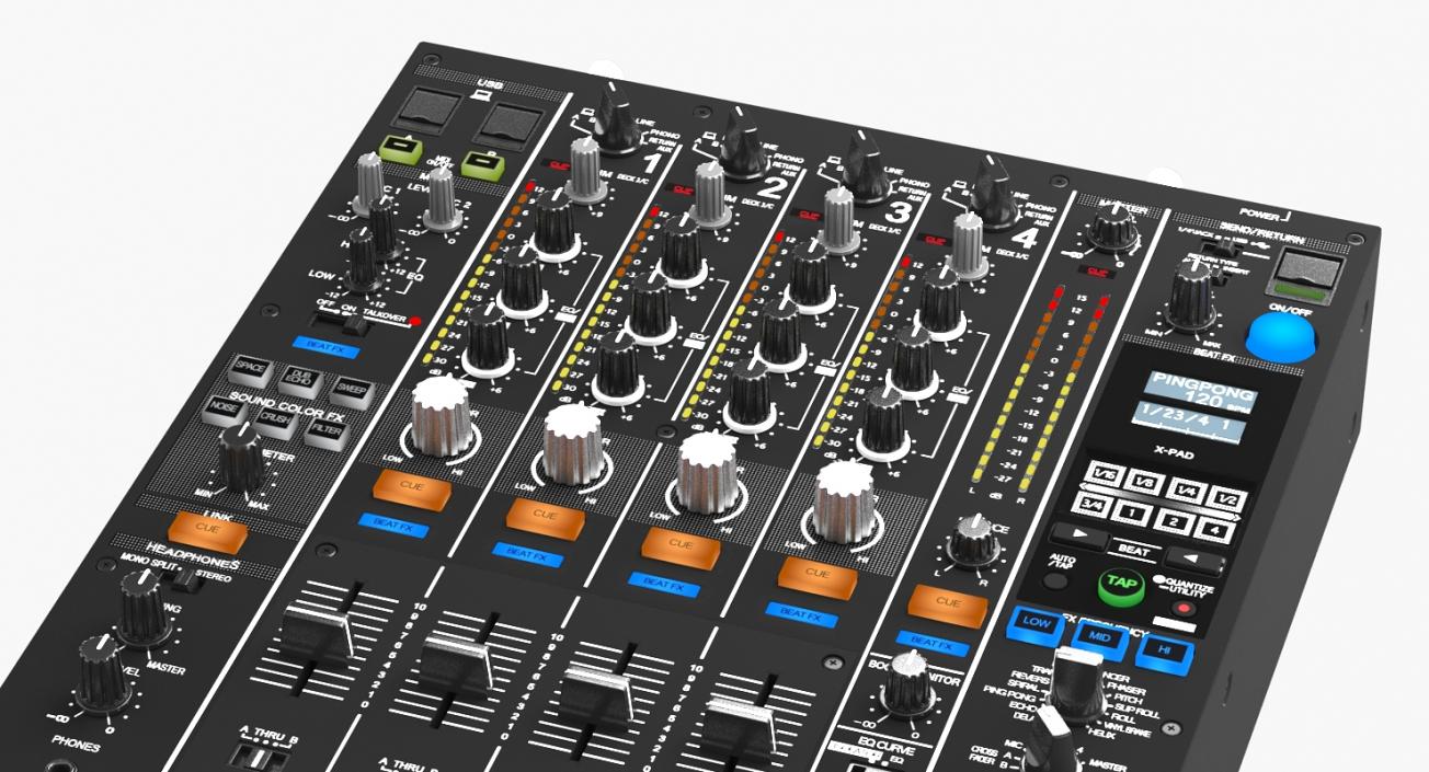 3D Digital DJ Mixer