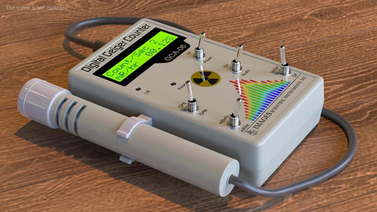 3D Old and New Geiger Counters Collection model