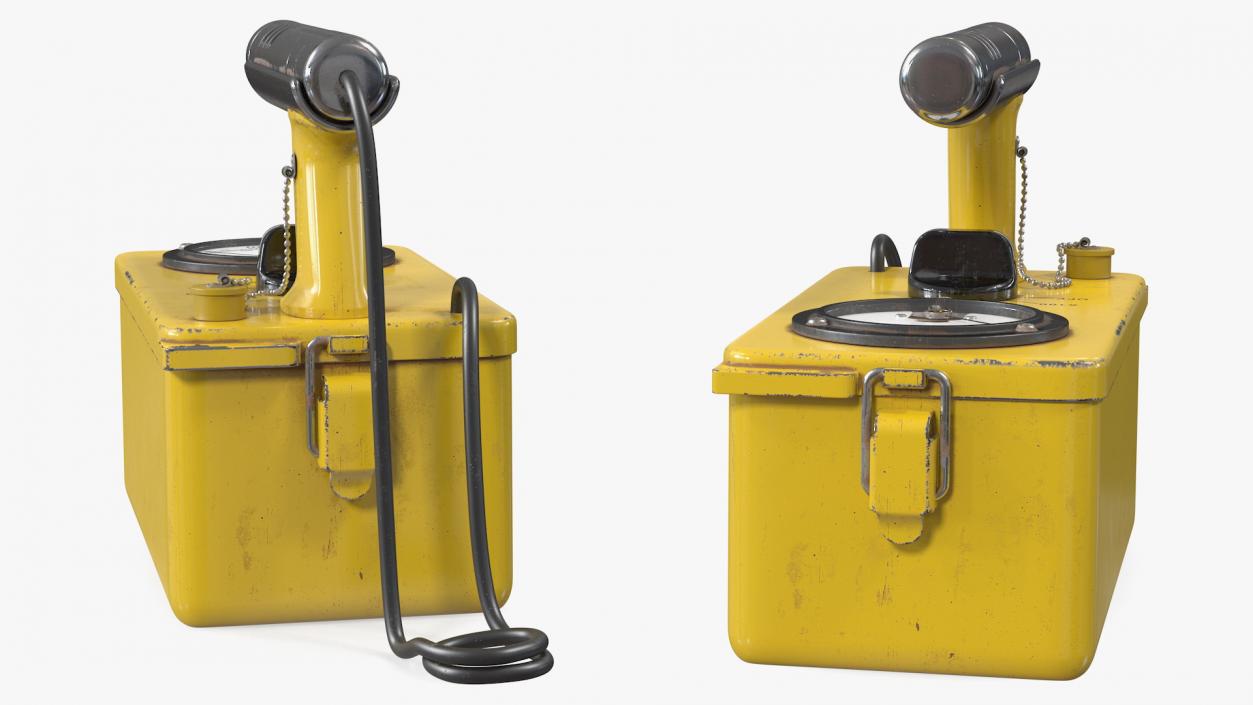 3D Old and New Geiger Counters Collection model