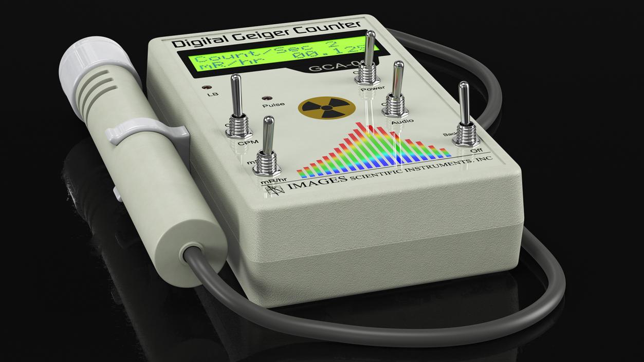 3D Old and New Geiger Counters Collection model