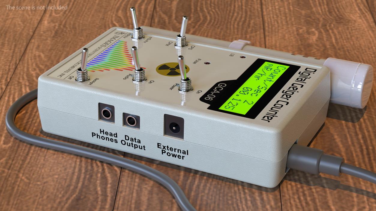 3D Old and New Geiger Counters Collection model