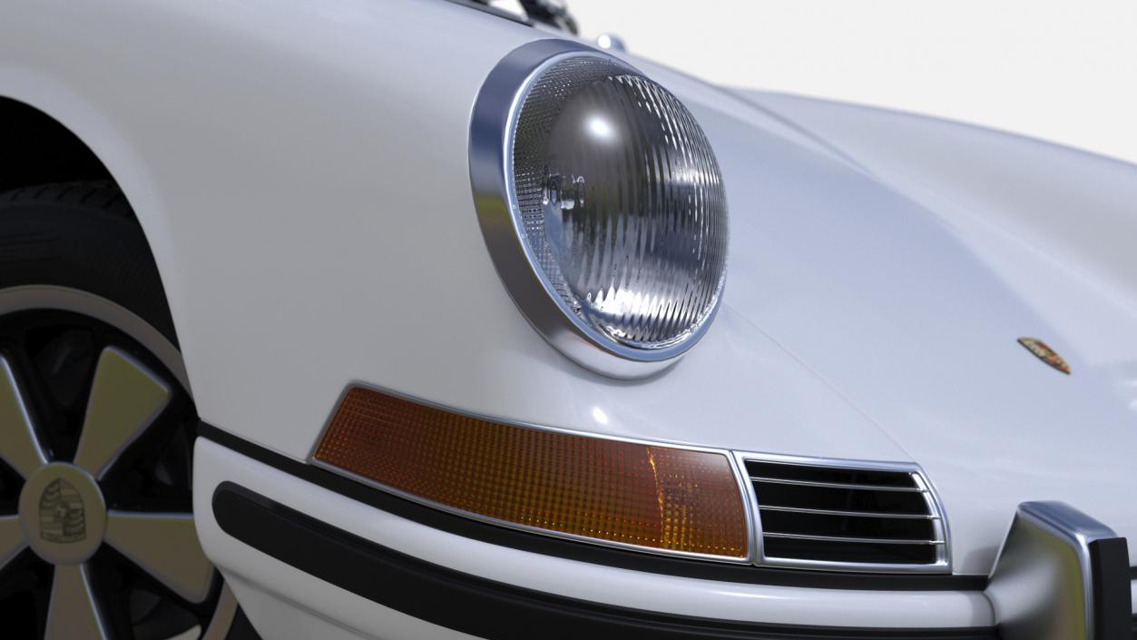 3D Rigged Retro and Modern Porsche 911 Collection