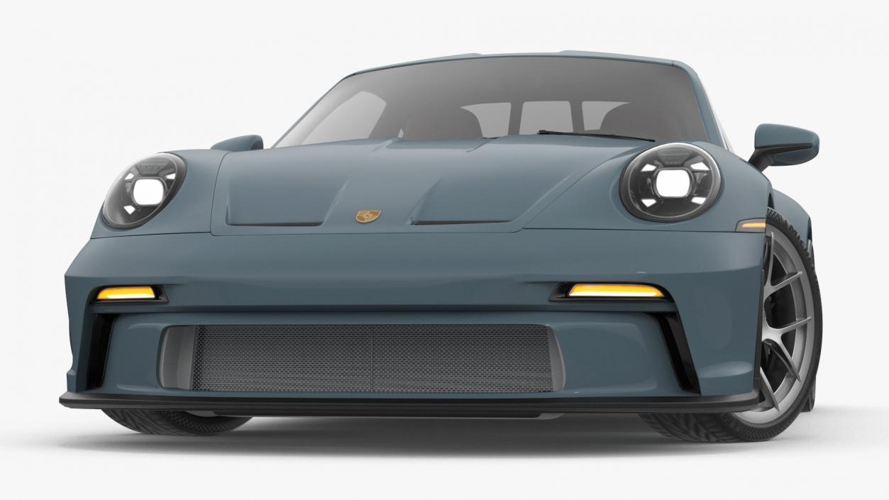 3D Rigged Retro and Modern Porsche 911 Collection