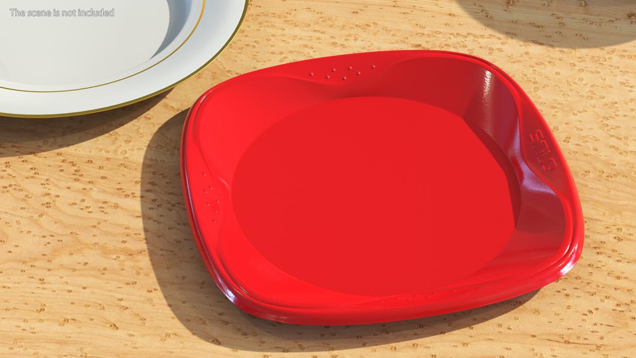 3D Picnic Tablewares Collection model