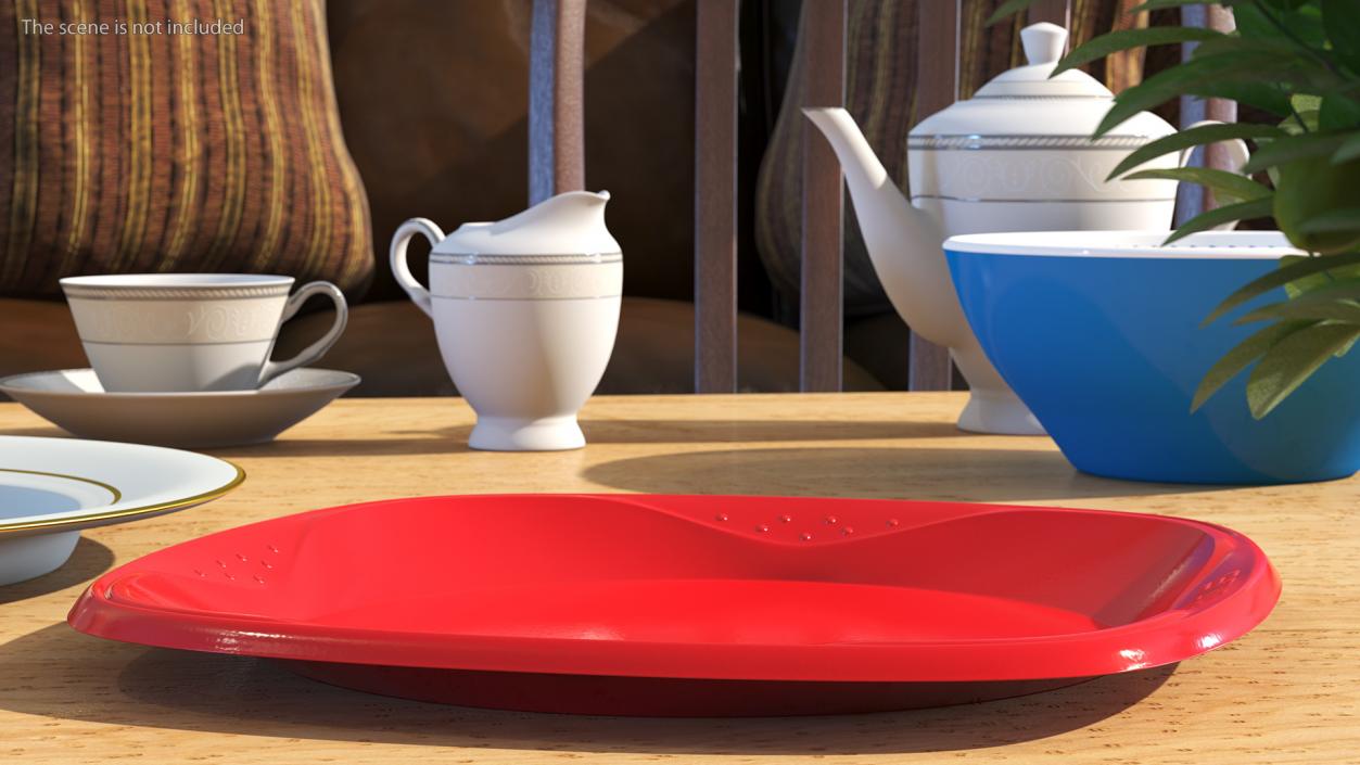 3D Picnic Tablewares Collection model