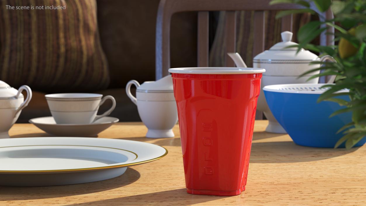 3D Picnic Tablewares Collection model