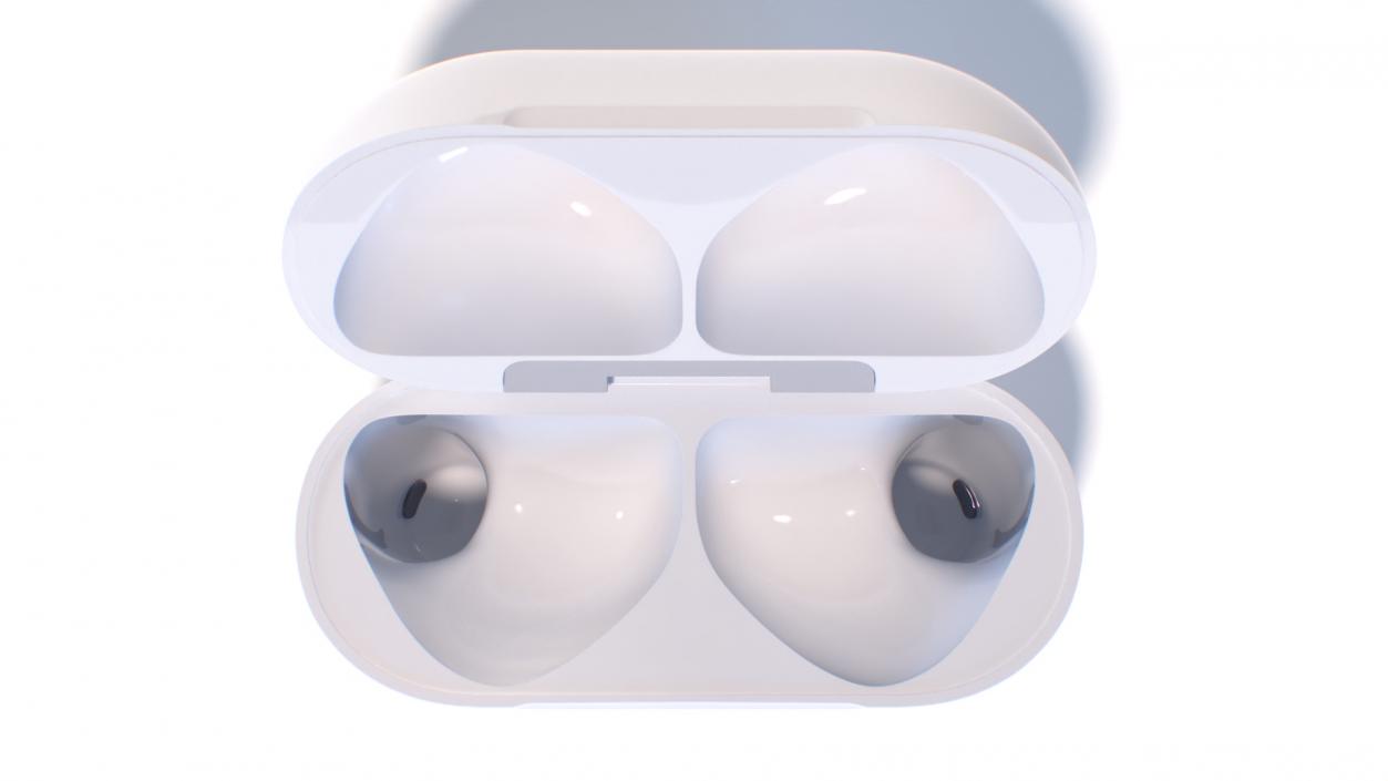 3D Case for Apple AirPods 4 Opened