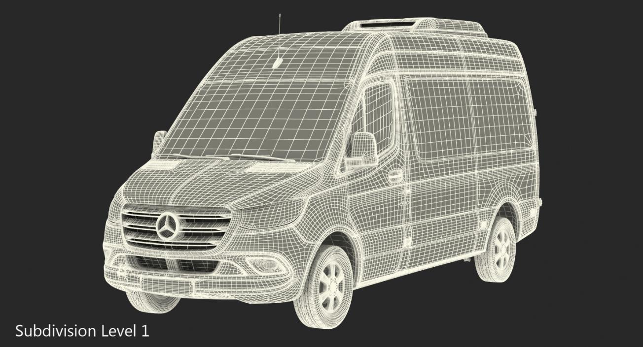 Mercedes Sprinter Tourer 2019 3D model