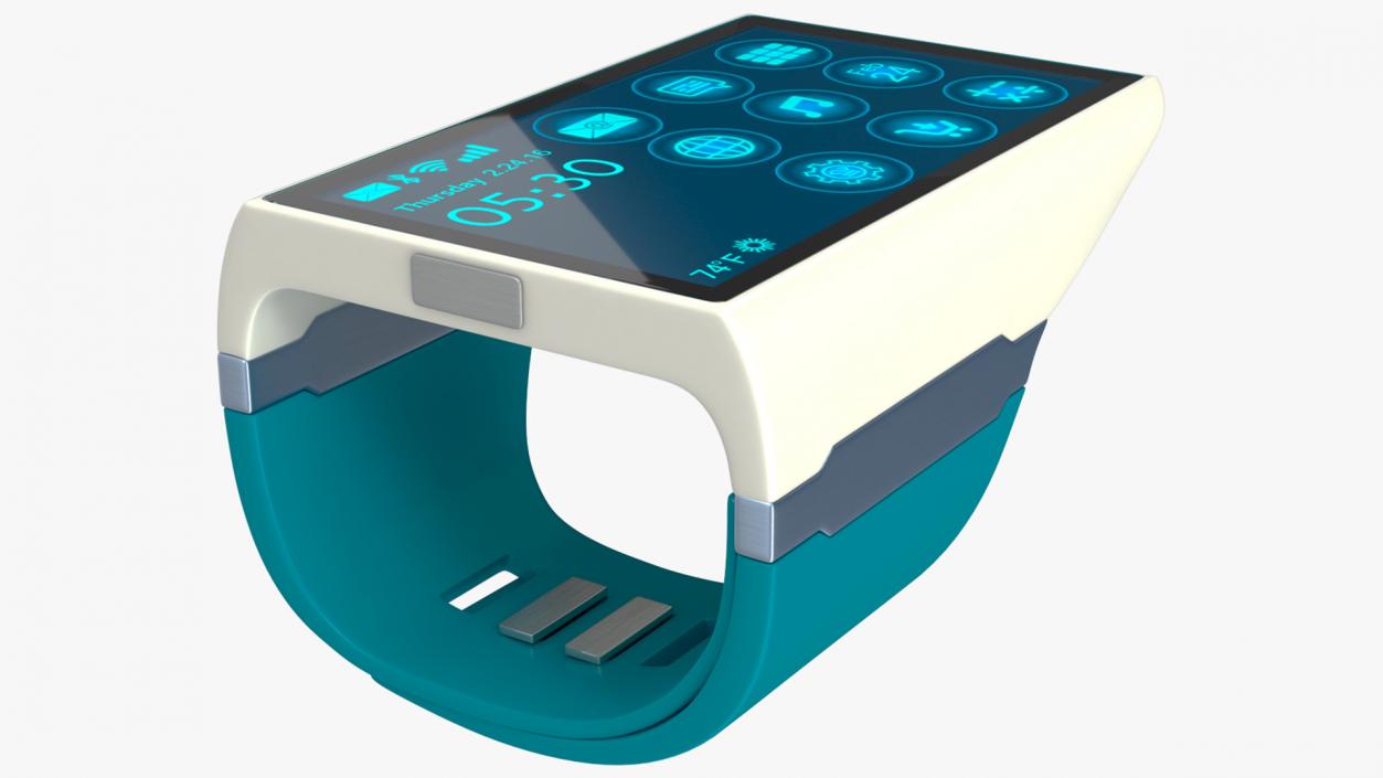 3D Wrist Communicator Blue model