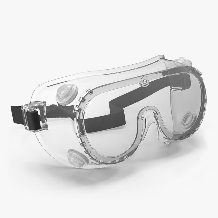 Scientific Safety Goggle 3D model