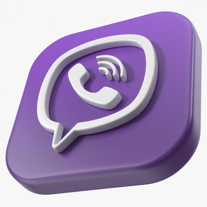 Viber Icon 2 3D