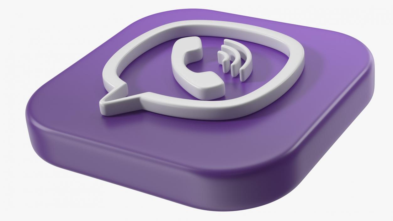 Viber Icon 2 3D