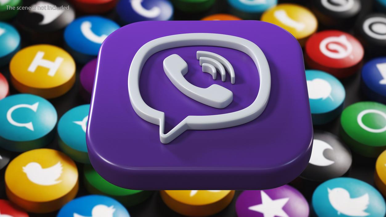 Viber Icon 2 3D