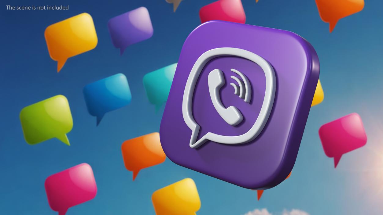 Viber Icon 2 3D