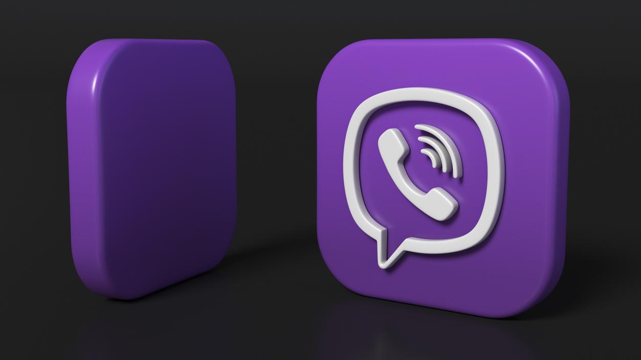 Viber Icon 2 3D