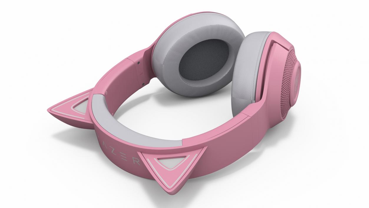 Wireless Razer Kraken Headphones BT Kitty Edition 3D model