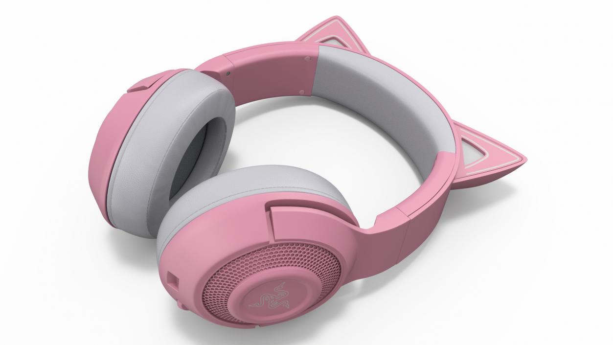 Wireless Razer Kraken Headphones BT Kitty Edition 3D model