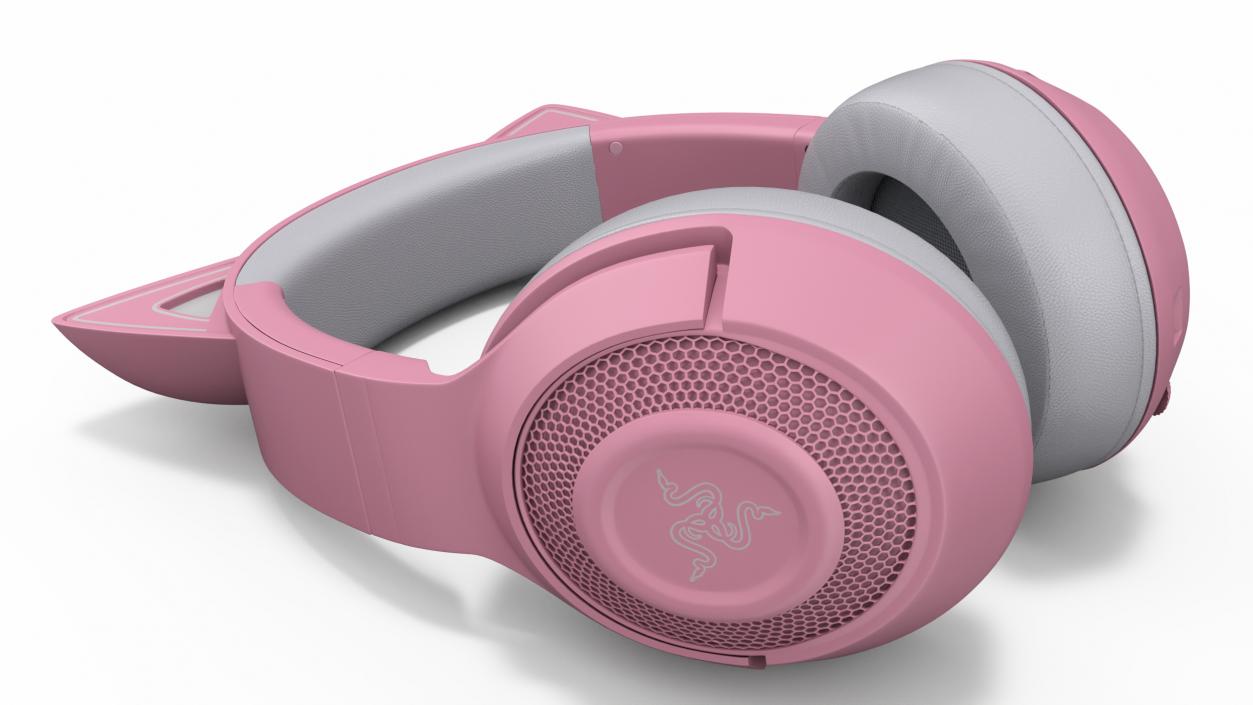 Wireless Razer Kraken Headphones BT Kitty Edition 3D model