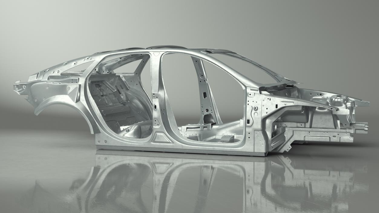 3D Sedan Frame