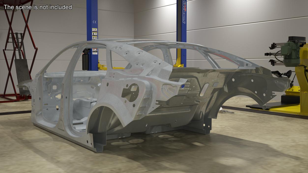 3D Sedan Frame