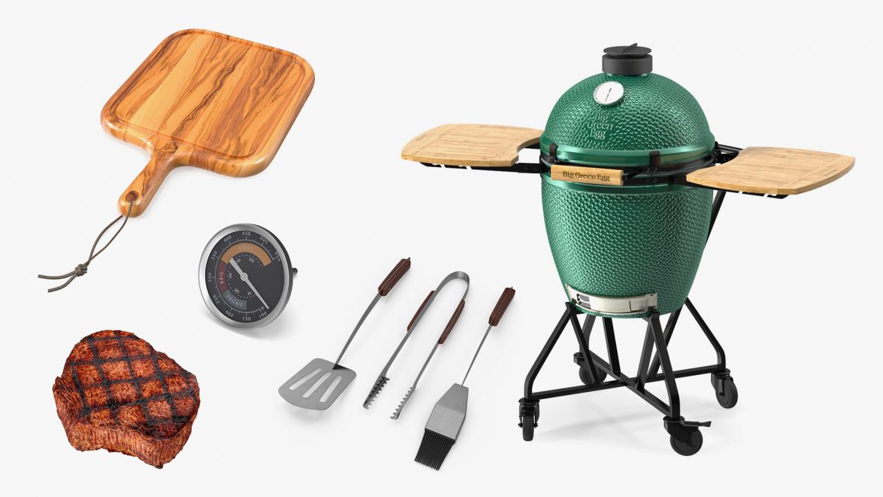 BBQ Grill Collection 2 3D