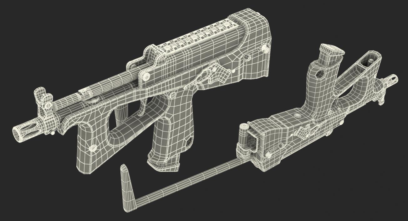 Submachine Gun PP-2000 3D