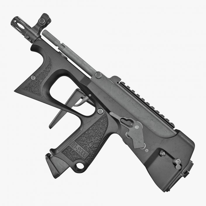 Submachine Gun PP-2000 3D