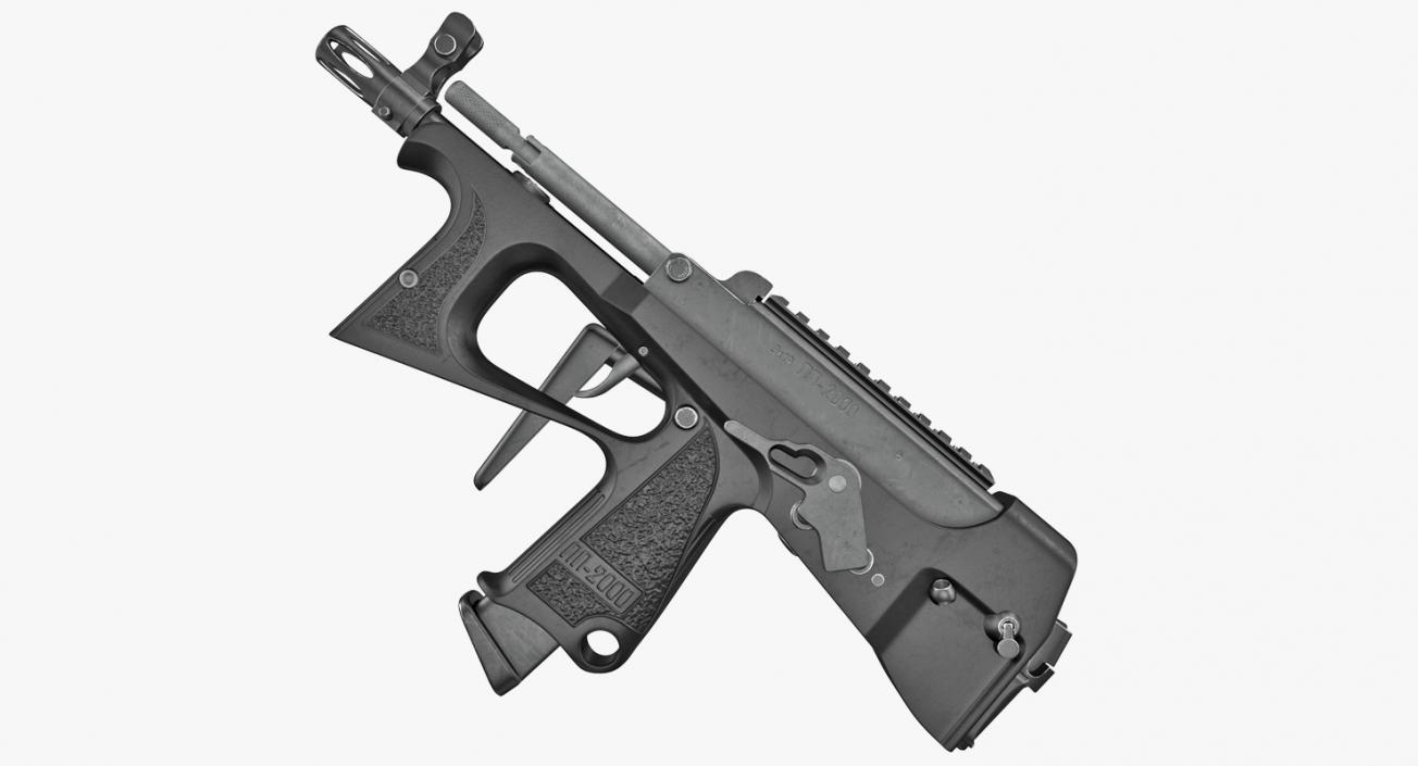 Submachine Gun PP-2000 3D