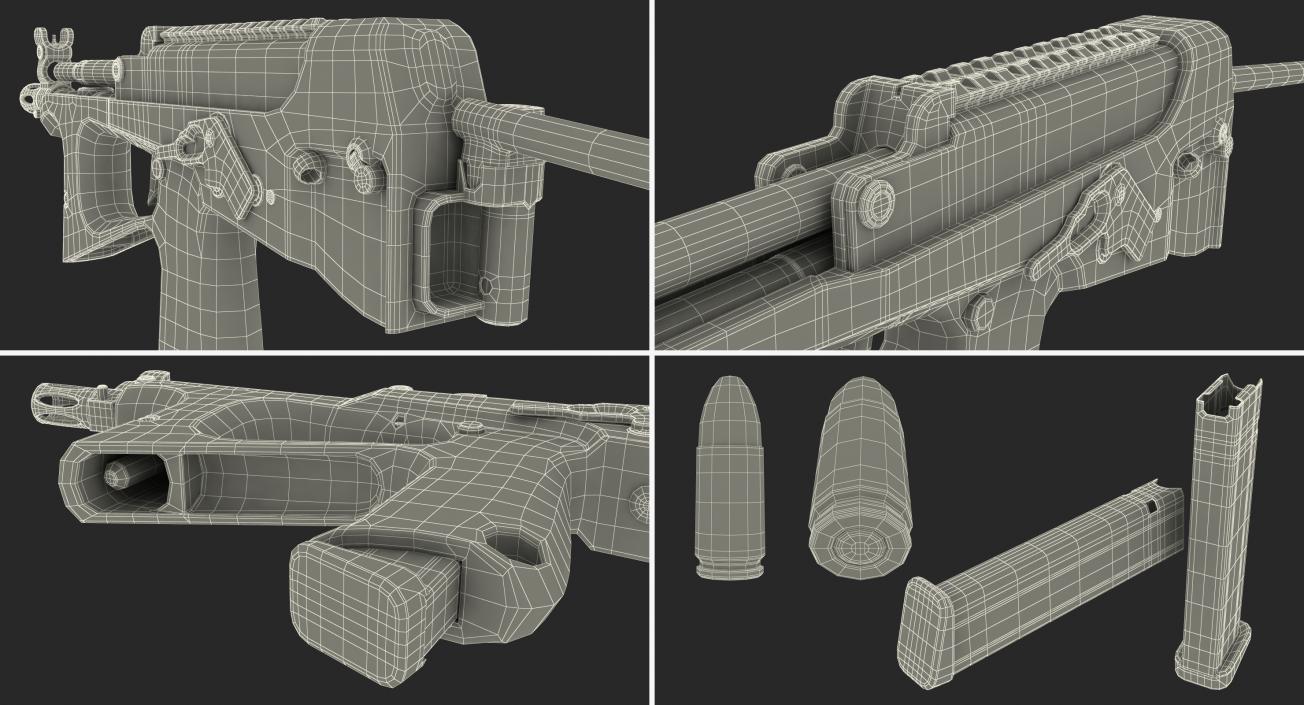 Submachine Gun PP-2000 3D