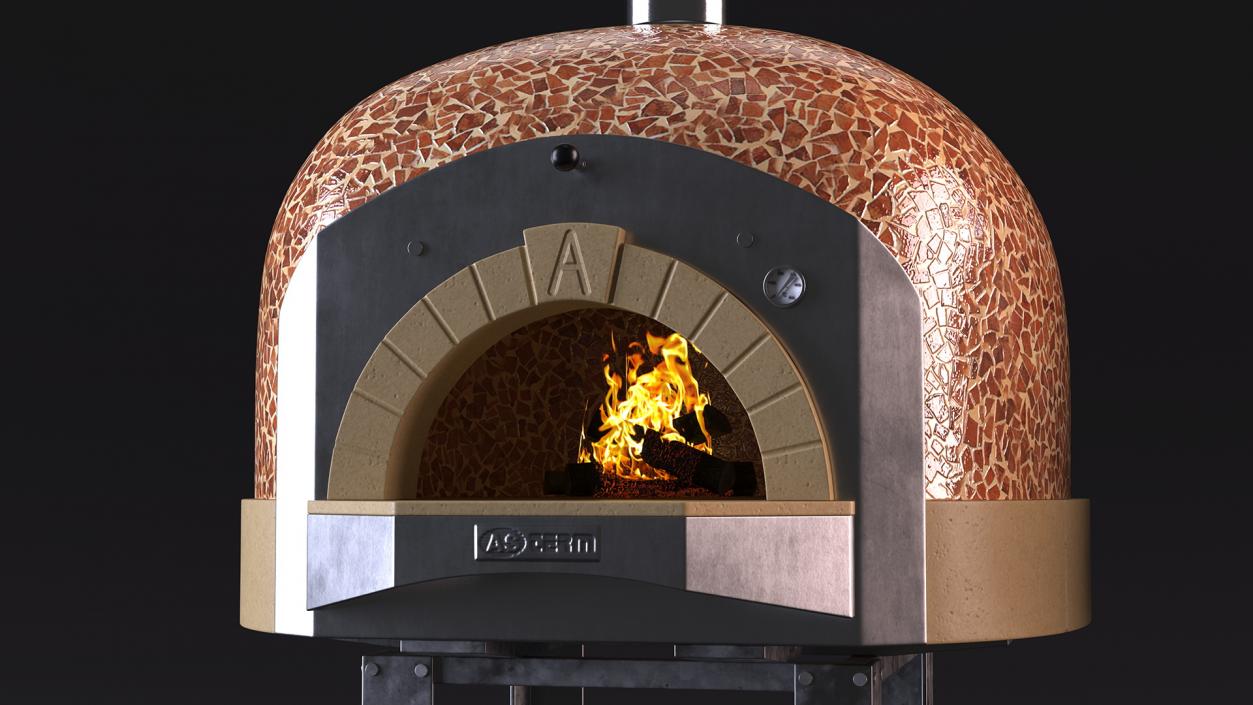 Traditional Pizza Oven ASTerm 3D model