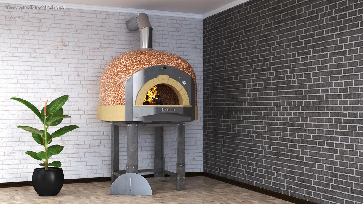 Traditional Pizza Oven ASTerm 3D model