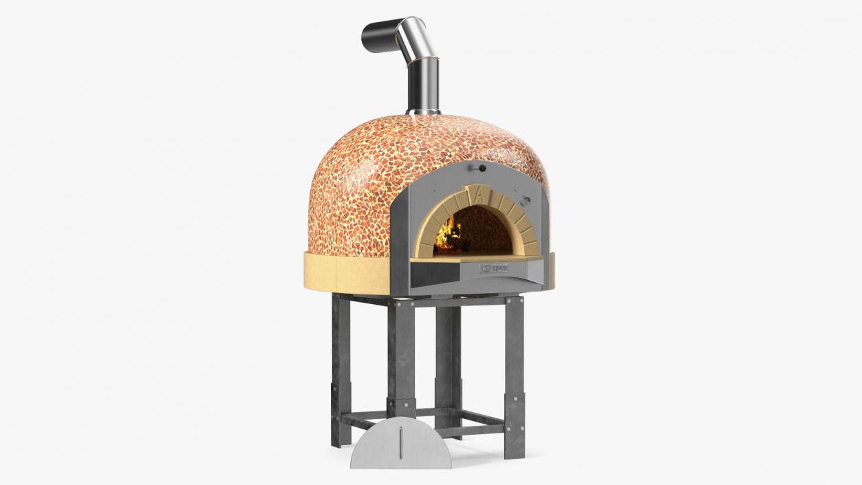 Traditional Pizza Oven ASTerm 3D model