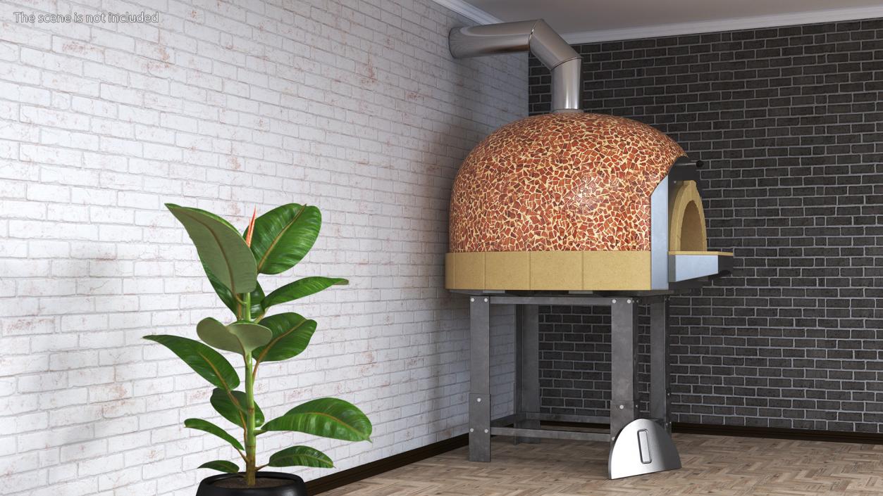 Traditional Pizza Oven ASTerm 3D model