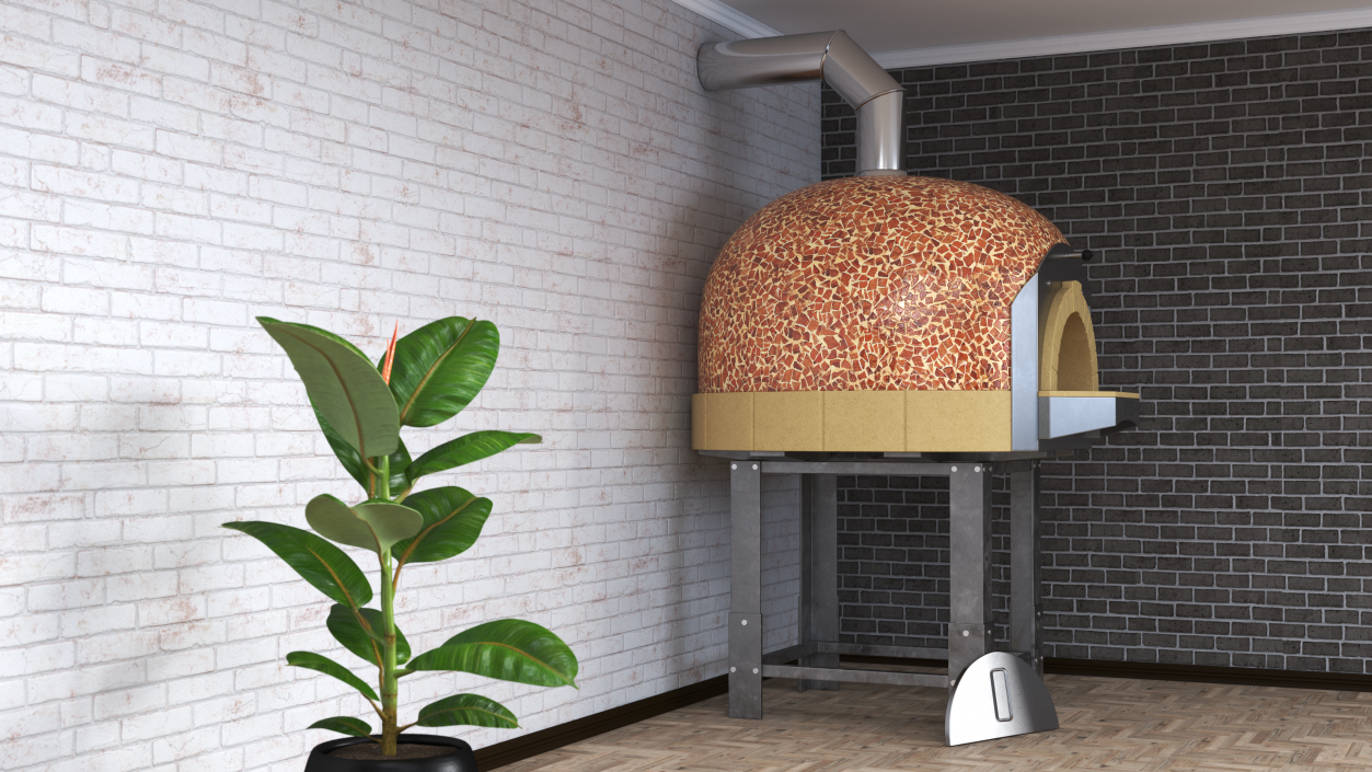 Traditional Pizza Oven ASTerm 3D model